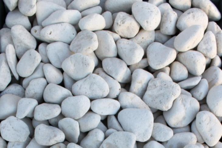 Белая галька галтовка (20-40 мм.)  купить в Кирове от производителя, без посредников